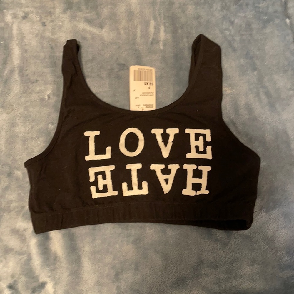 Forever 21 Logo Bra Top